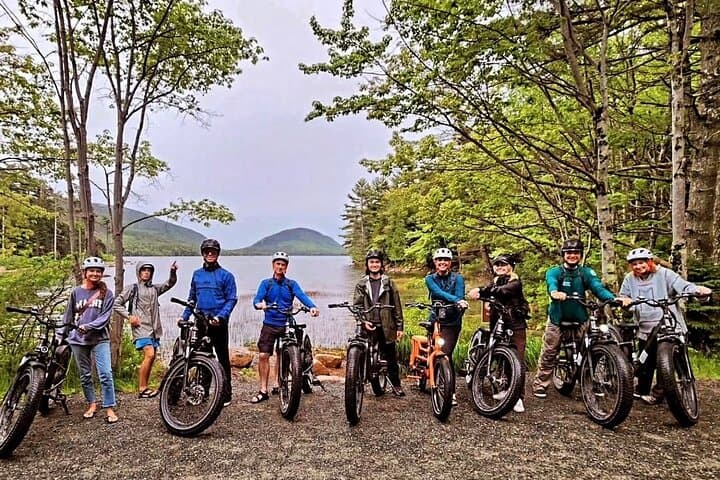 Acadia Fat-Tire E-Bike Tours: Carriage Road Ride from Bar Harbor photo 1