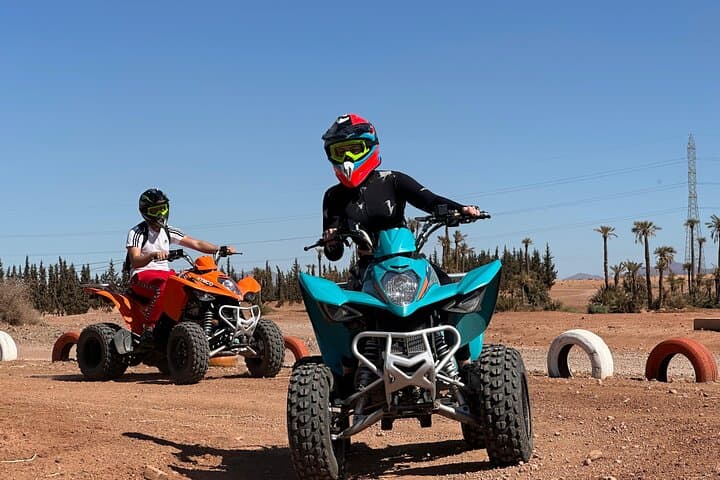 Quad Adventure in Marrakech Palmeraie: Three-Hour Desert Ride with Tea Stop & Palm Photo photo 2