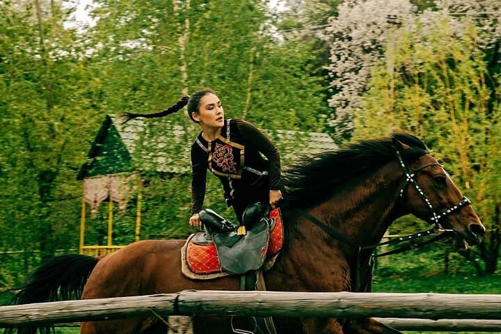 Huns Gunny Ethno-Village Day Trip: Kazakh Horse Show, Traditional Lunch & Trout Farm from Almaty photo 3