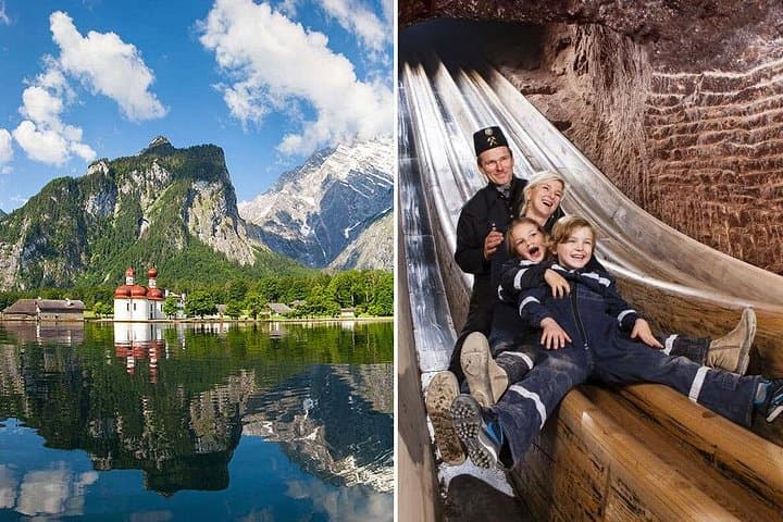 Private Tour to Lake Koenigssee and Berchtesgaden Salt Mine with Bavarian Lunch
