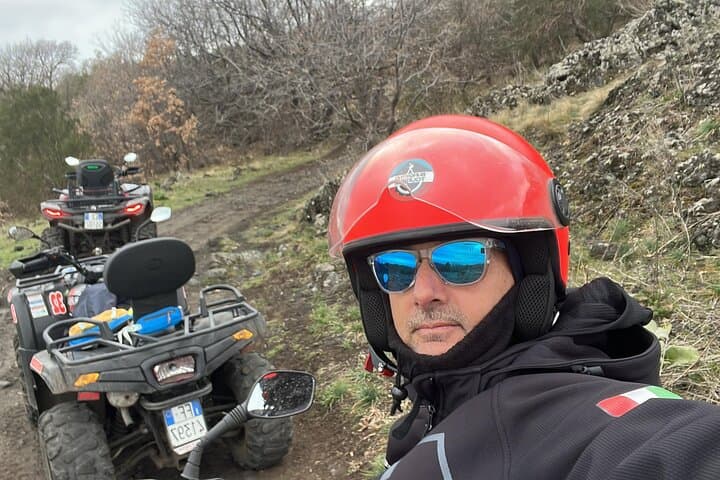 Ride Etna: Guided Quad Adventure Across Craters and Lava Flows