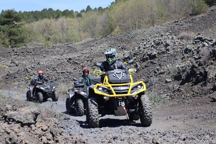 Ride Etna: Guided Quad Adventure Across Craters and Lava Flows photo 3