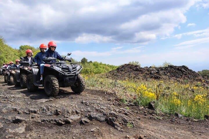 Ride Etna: Guided Quad Adventure Across Craters and Lava Flows photo 4