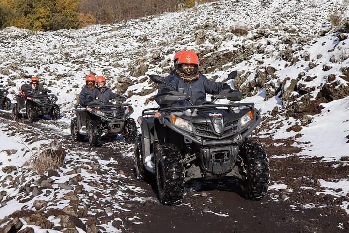 Ride Etna: Guided Quad Adventure Across Craters and Lava Flows photo 6