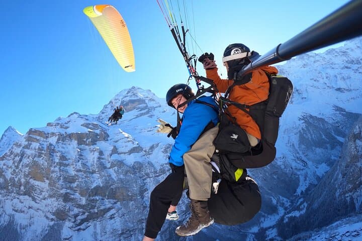 Mürren Lauterbrunnen Paragliding Panorama — Tandem Flights from Birg photo 2