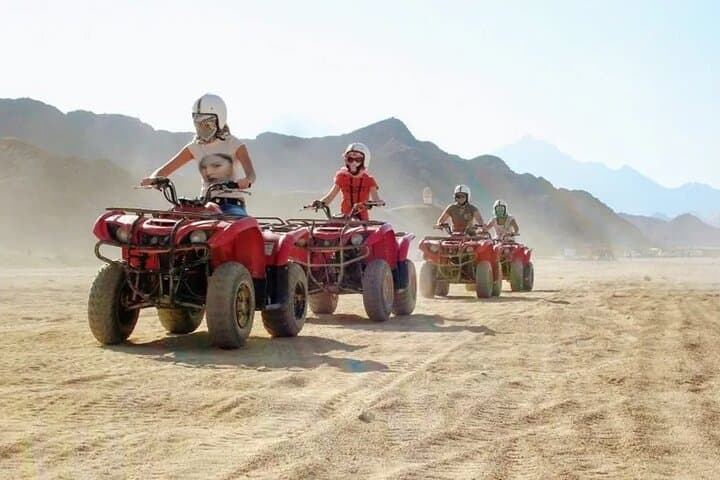 Hurghada Desert Jeep, ATV & Camel Safari with Bedouin Dinner and Show
