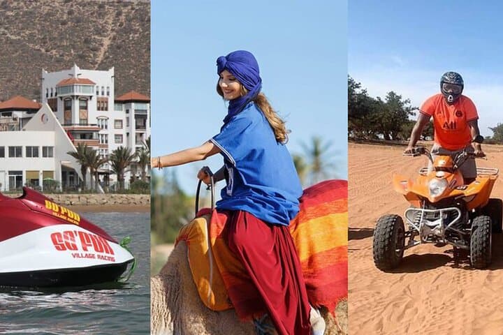 Agadir Adventure: Camel Riding, Jet Skiing and Quad Biking One-Day Tour photo 1