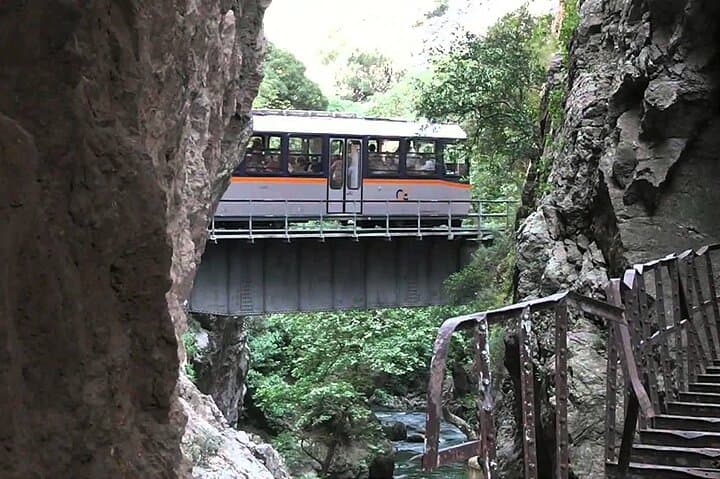 Cliff Railway through Vouraikos Gorge to Mega Spilaio Monastery — Day Trip from Athens photo 2