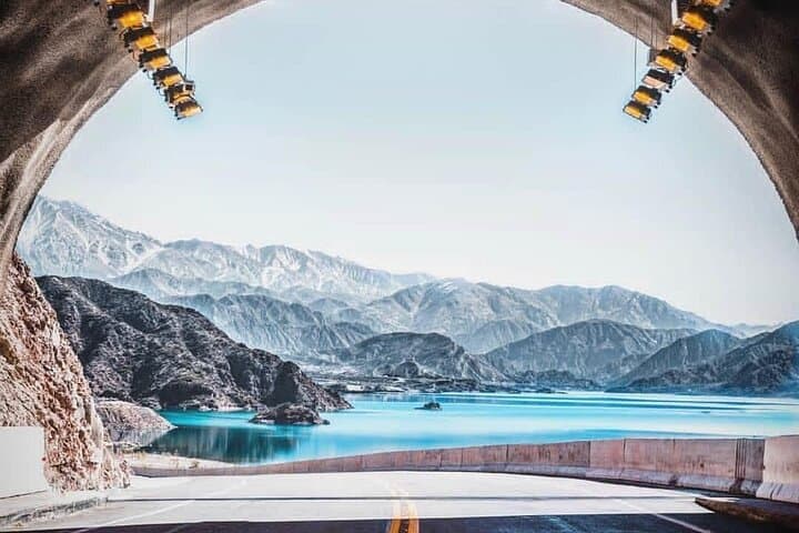 Andes High Mountain Tour from Mendoza: Puente del Inca and Aconcagua Lookout
