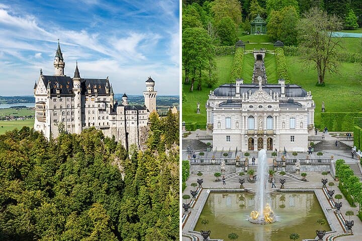 Private Neuschwanstein & Linderhof Day Tour from Munich — Skip-the-Line with Lunch