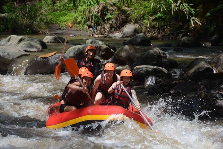 Telaga Waja River Rafting & Zipline — 18km Whitewater Adventure in Bali
