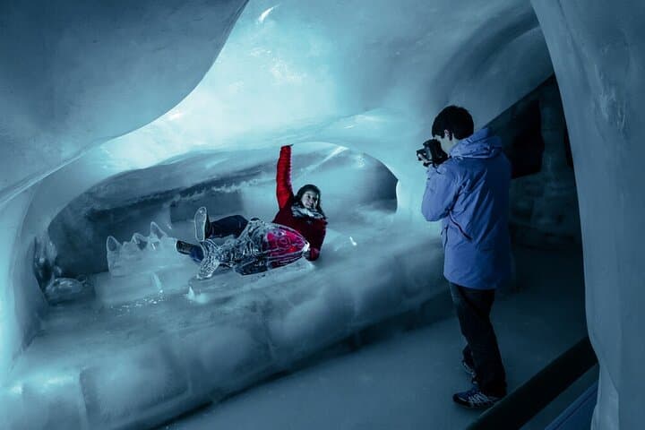 Mount Titlis Snow Day Adventure from Lucerne — Rotair, Ice Grotto & Cliff Walk photo 6