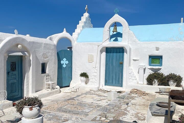 Half-Day Private Mykonos Tour: Armenistis Lighthouse, Ano Mera & Beach Time photo 2