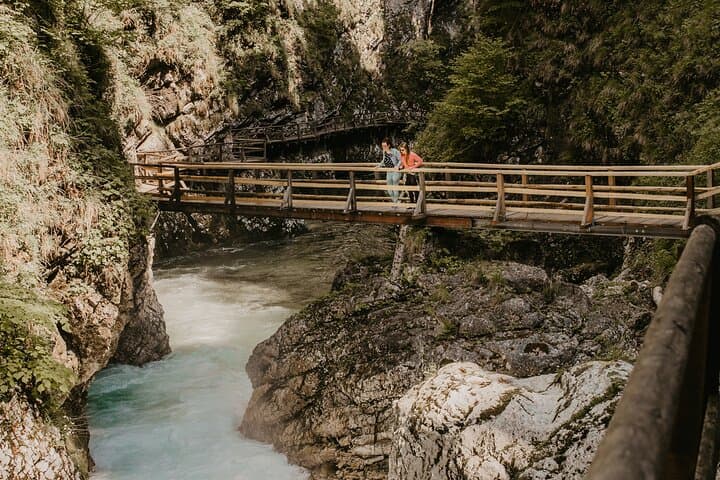 Vintgar Gorge Self-Guided Hike & Štruklji Tasting from Bled