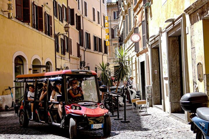Private Rome Golf Cart Shore Excursion from Civitavecchia — 6-Hour Highlights Tour