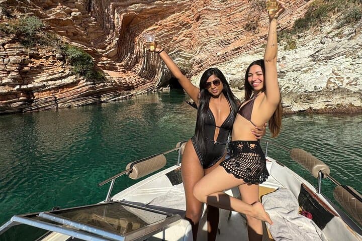 Speedboat Tour to Pigeon Cave & Mirror Beach — Snorkel Ksamil's Five Islands