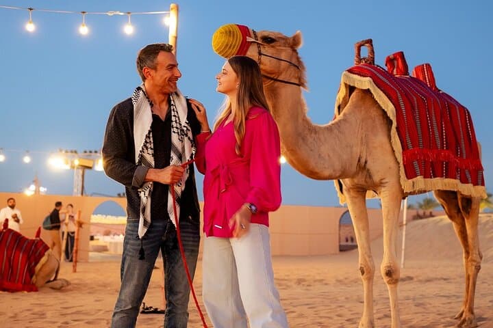 VIP Dubai Desert Safari: Dune Bashing, Camel Rides & Cultural Dinner Experience