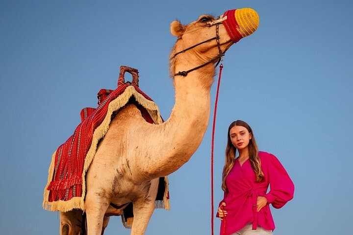 VIP Dubai Desert Safari: Dune Bashing, Camel Rides & Cultural Dinner Experience photo 6