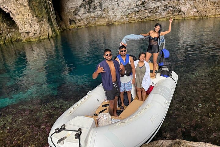 Speedboat Escape to Sazan Island, Haxhi Ali Cave & Karaburun Beach — Vlore Day Trip photo 2