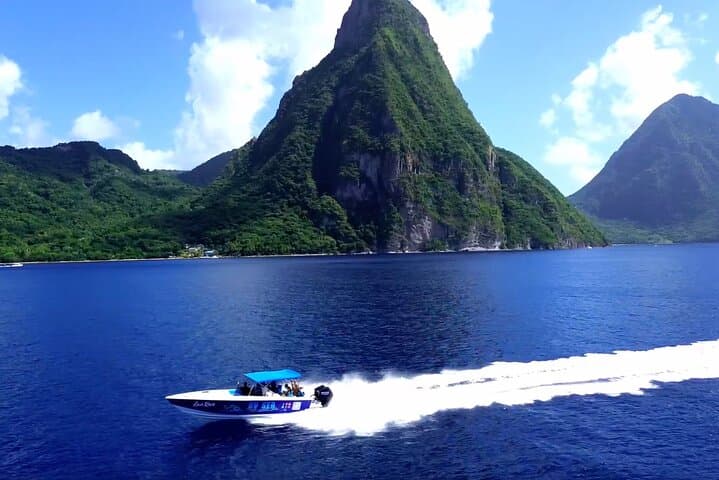 Private Speedboat Airport Transfers to Your Saint Lucia Resort photo 1
