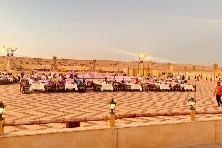 Dubai Red Dune Safari: Camel, Falcon & Sandboarding with Premium BBQ photo 3