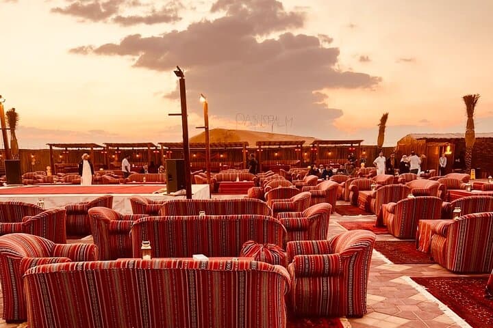Dubai Red Dune Safari: Camel, Falcon & Sandboarding with Premium BBQ photo 4
