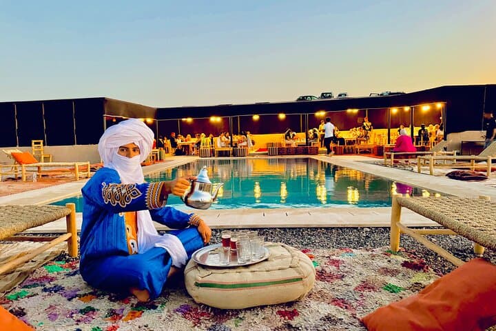 Sunset Camel Ride & Starry Dinner in Agafay Desert (from Marrakech)