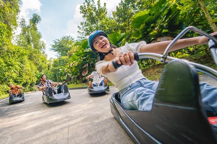 Skyline Luge Singapore — Race Sentosa’s Gravity-Fed Tracks and Skyride Views
