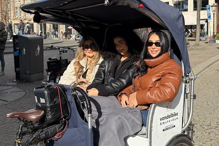 Amsterdam Pedicab Rickshaw Tour: See the Highlights in 1 Hour photo 2