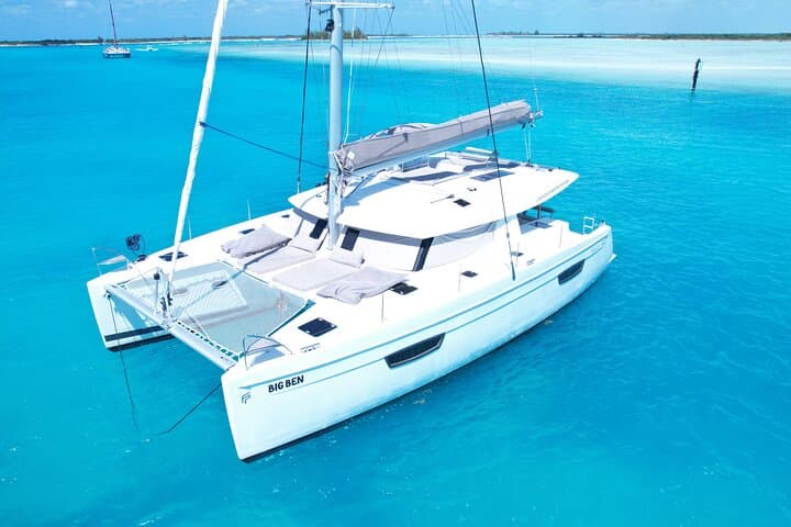 Private Catamaran Cruise to Pine Cay & Sand Dollar Bar — Grace Bay Afternoon Tour photo 2