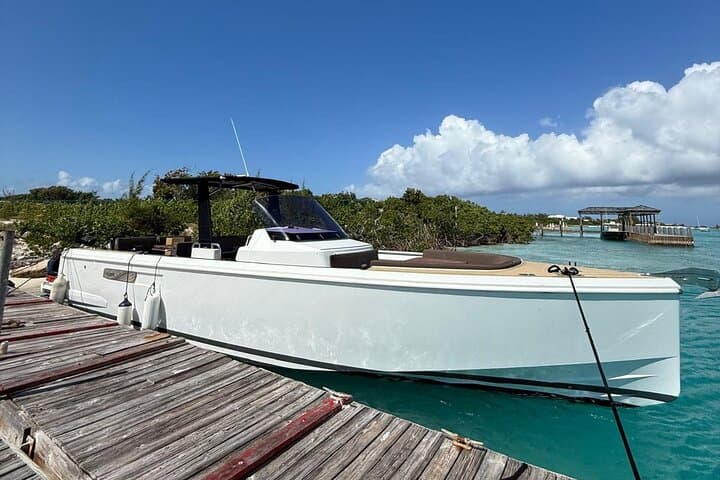 Private Sunset Boat Tour to Pine Cay & Grace Bay (Fjord 38) photo 2
