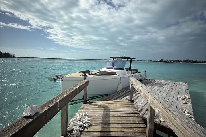 Private Boat Tour Grace Bay: Half-Day to Pine Cay, Half Moon Bay & Sand Dollar Bar photo 4