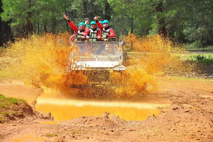 Alanya Ultimate Combo: Buggy, Jeep Safari, Rafting & Zipline Day Trip photo 2