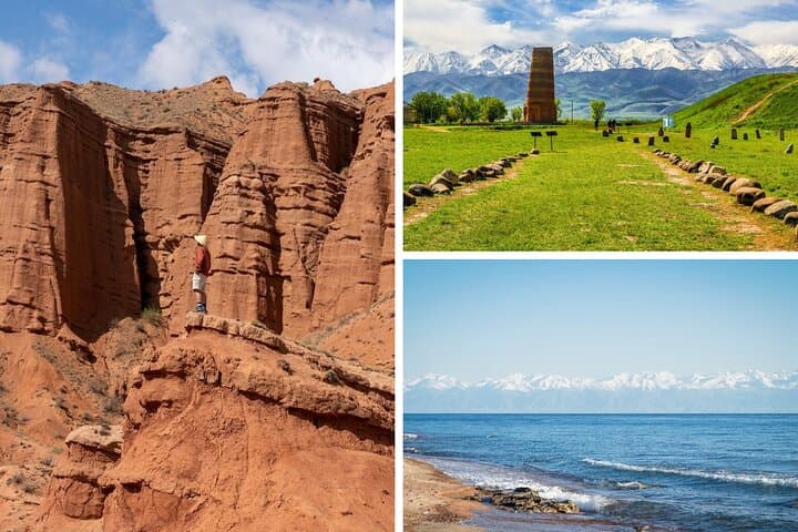 One-Day Burana Tower, Konorchek Canyon & Issyk-Kul: History, Hike and Lake Views