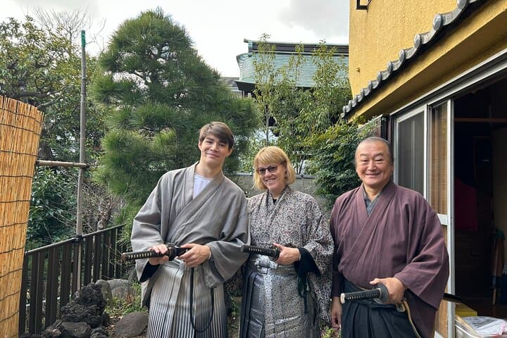 Private Samurai Sword Experience in Meguro — Iaido Training & Kesagiri Practice photo 2