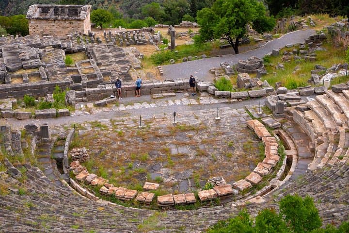 Delphi Private Day Tour from Athens — Temple of Apollo, Museum & Mountain Views