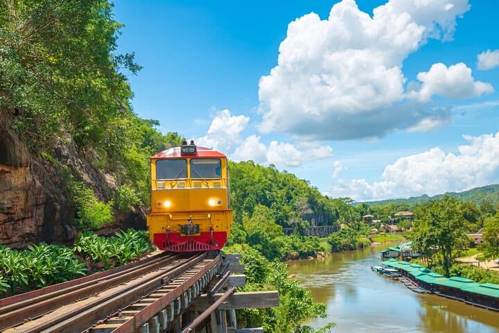 Kanchanaburi Day Trip from Bangkok: Death Railway, River Kwai & Sai Yok Noi Waterfall