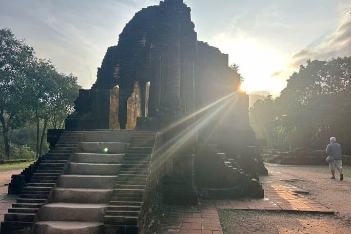 Early-Morning My Son Sanctuary Tour from Hoi An — Breakfast & Vietnamese Coffee photo 1