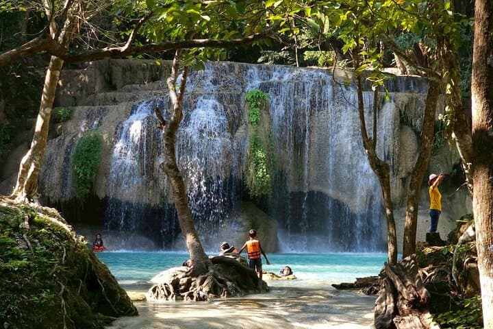 Erawan Waterfall & River Kwai Private Day Tour — Kanchanaburi’s Waterfalls, History, and Hidden Chedi photo 2