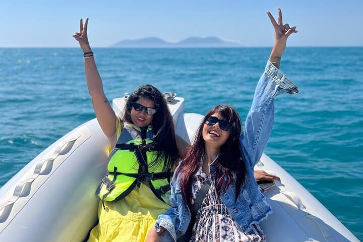 Private Boat Tour to Sazan Island & Haxhi Ali Cave — Vlore Speedboat Excursion