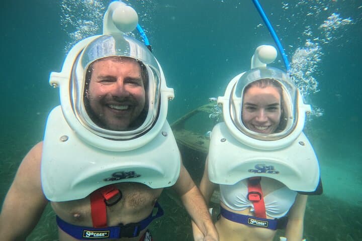 SeaTrek St. Lucia: Underwater Helmet Walk in Rodney Bay