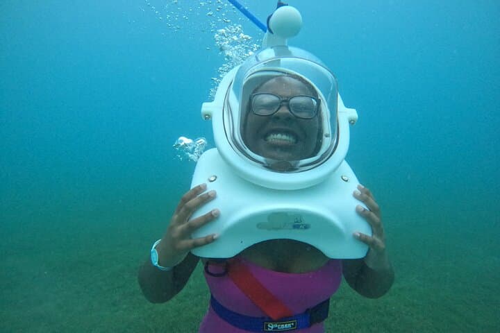 SeaTrek St. Lucia: Underwater Helmet Walk in Rodney Bay photo 3