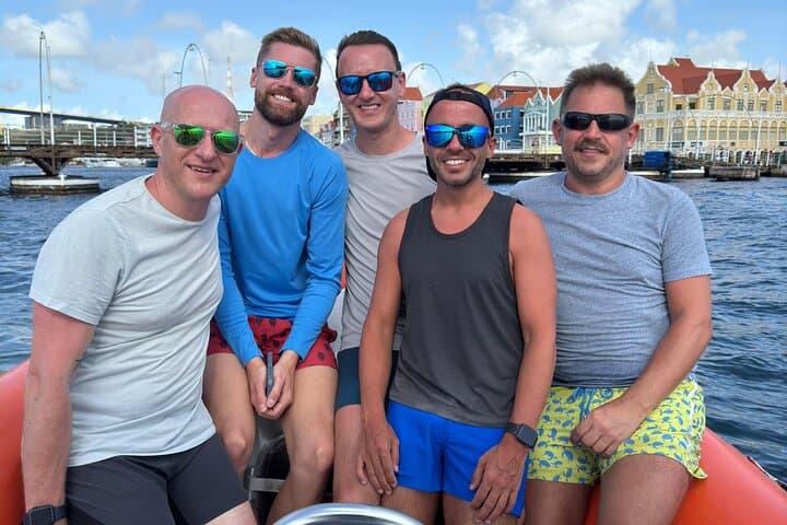 RIB Powerboat Snorkel & Sightseeing Tour in Willemstad, Curaçao photo 4