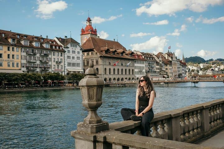 Mt Titlis & Lucerne Day Trip from Zurich — Ice Flyer, Cliff Walk & Chapel Bridge