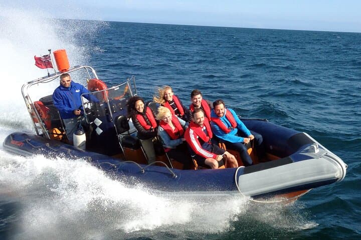 Barcelona Speedboat Coastline Tour — 1-Hour Port Vell Thrill photo 2