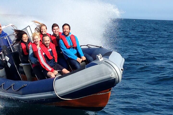 Barcelona Speedboat Coastline Tour — 1-Hour Port Vell Thrill