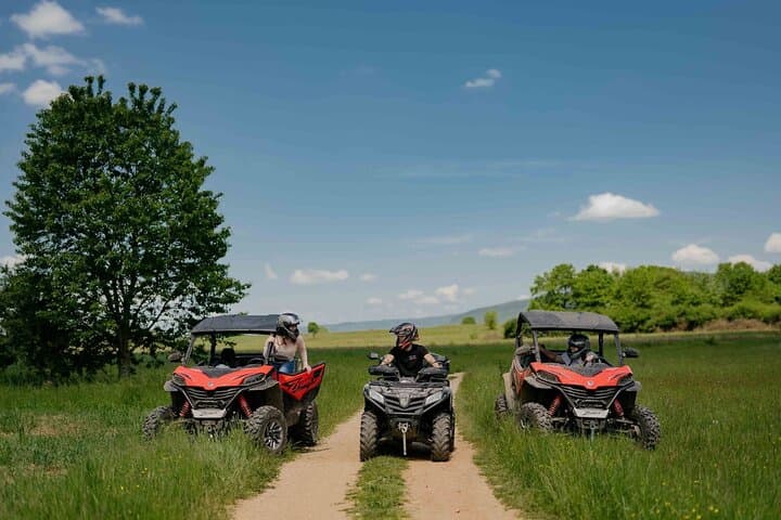 Guided Buggy Adventure in Gacka Valley: 23 km Quad Route Along the Gacka River