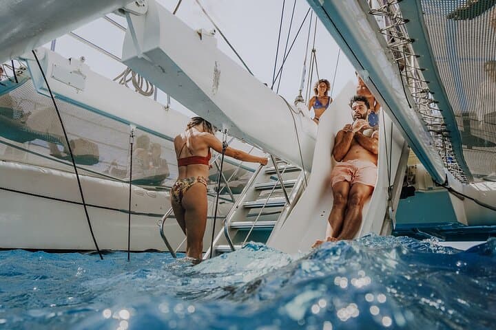 Playa Blanca Mini Catamaran Cruise to Papagayo Beach with Swimming Stop photo 1