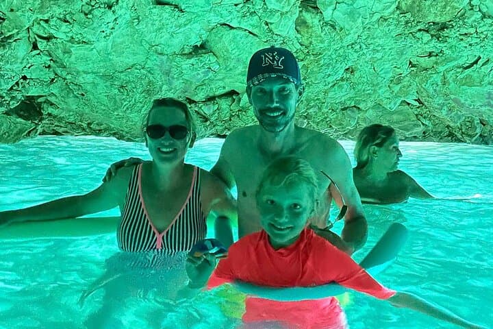 Private Speedboat Tour to Grama Bay and the Hidden Blue Cave — Karaburun Peninsula photo 1