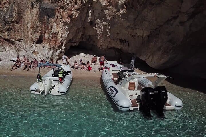 Private Speedboat Tour to Grama Bay and the Hidden Blue Cave — Karaburun Peninsula photo 2